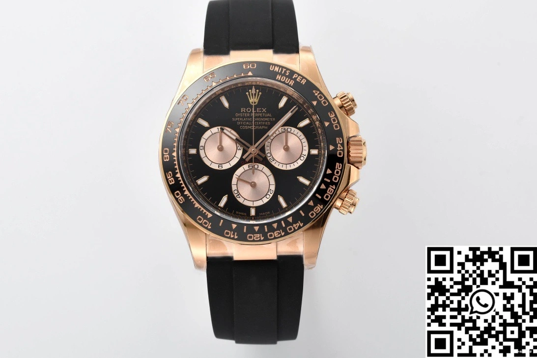 Daytona Bezel M126515LN-0002 Black Rolex Cosmograph Clean Factory 0421